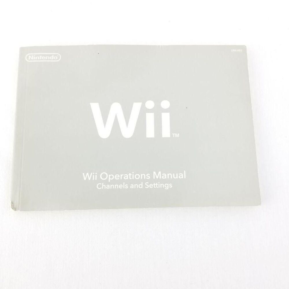2007 Nintendo Wii‎ Manual